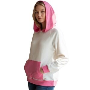 Shug Pink‎ And white Silk Madison Blouse